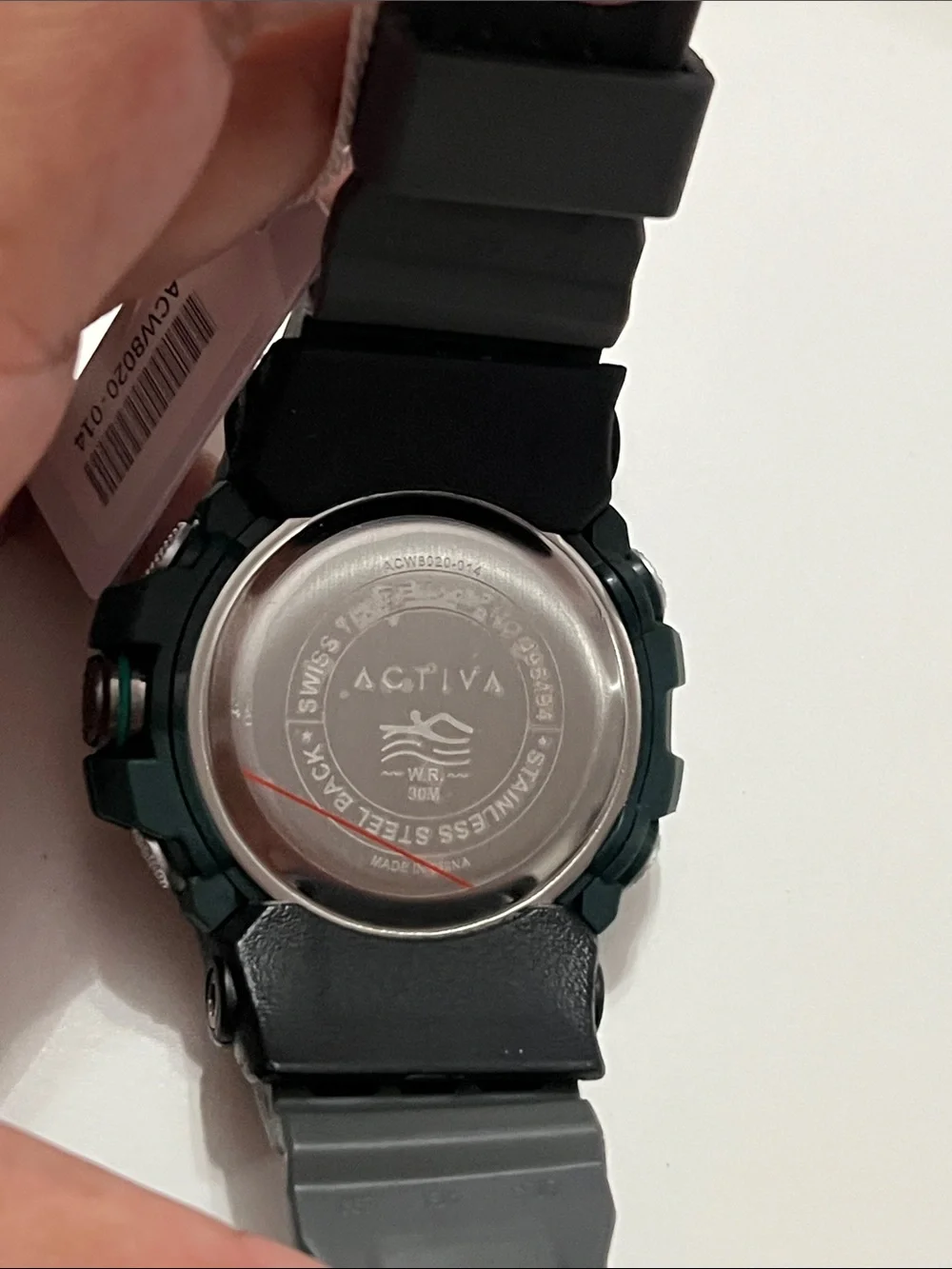 Activa X Invicta ACW8020-014 Men’s Digital Watch 56mm Black Green NWT